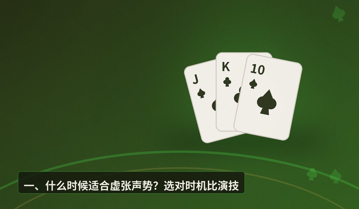 德州牛仔虚张声势 - 德州牛仔虚张声势怎么玩?三个要点让诈唬更有效