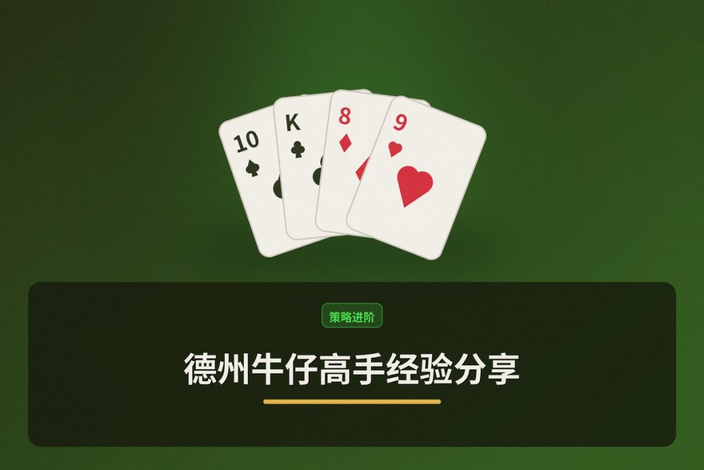 德州牛仔高手经验分享：三个让打法更稳健的核心要点