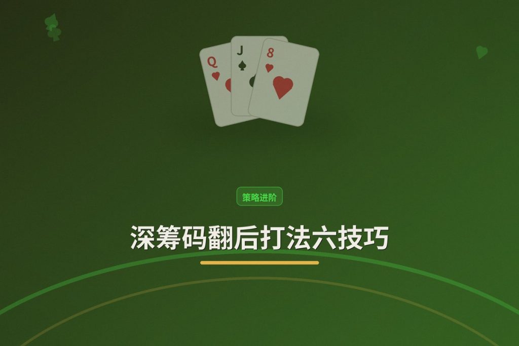 深筹码翻后打法六技巧：德州牛仔如何利用筹码深度稳步提升赢率