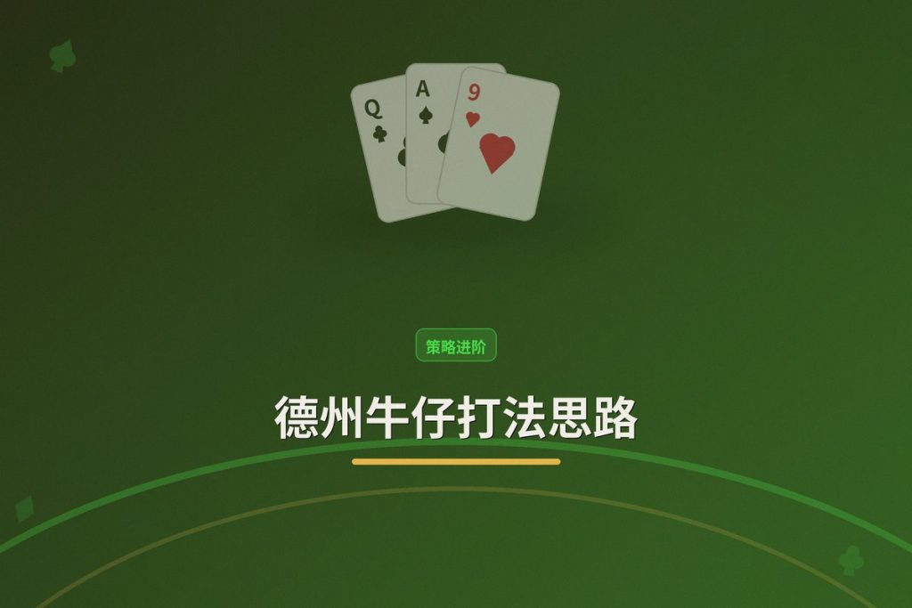 德州牛仔打法思路：三个让操作更稳的核心技巧