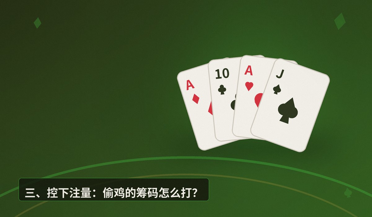 德州牛仔河牌圈偷鸡技巧 - 德州牛仔河牌圈偷鸡技巧:三步判断时机,让诈唬更稳